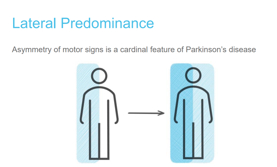 Lateral predominance in Parkinson's disease