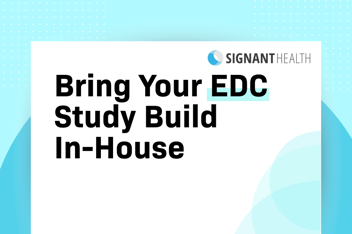 Bring your EDC study build in-house brochure