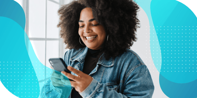 Healthcare professional using eCOA mobile application